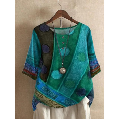 Valarie - Comfortable Colorful Top