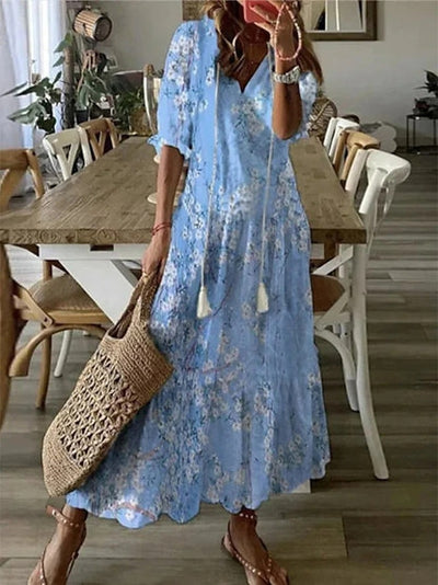 Sophie™ – Boho Tummy-Coverage Summer Dress